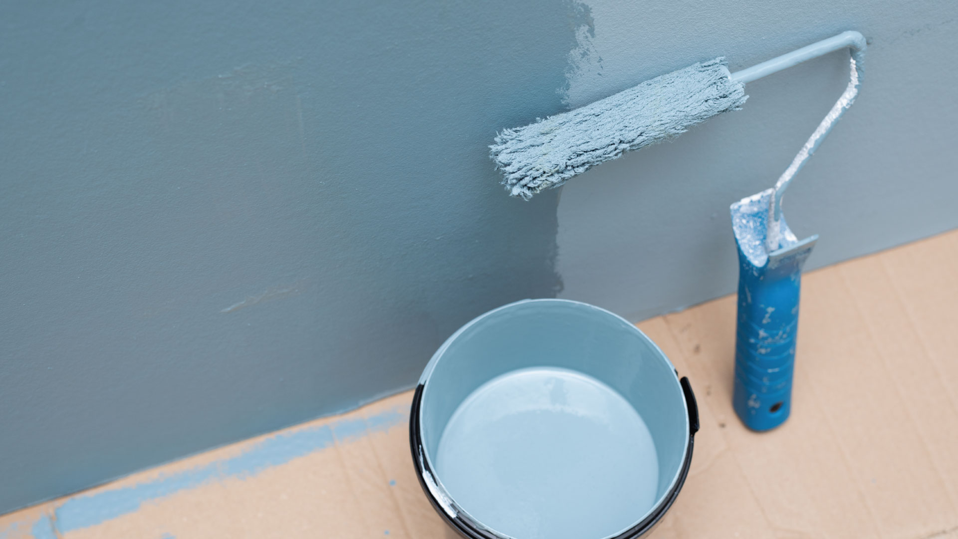 using ceiling paint walls